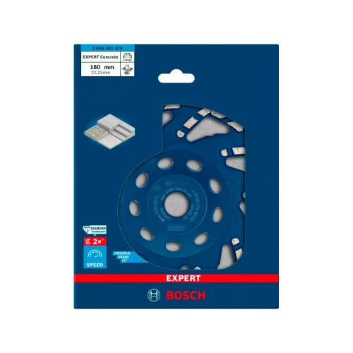 Diamentowa tarcza garnkowa 180x22,23x4,5 Bosch EXPERT Concrete 2608901479