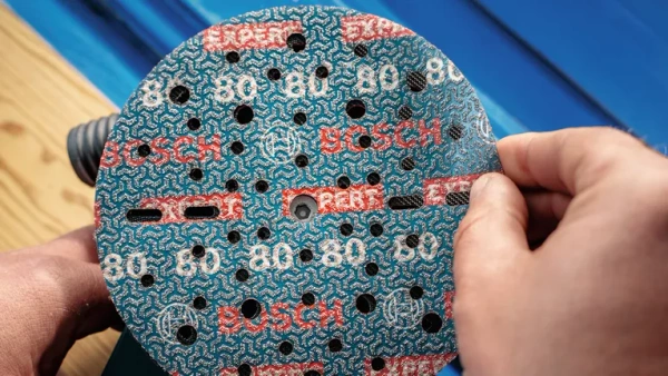 Zestaw 6 szt. krążków ściernych Bosch EXPERT O780 Foil 125 mm 2608902399