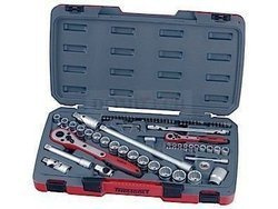 TENGTOOLS Zestaw Kluczy 1/2" i 1/4", 74 CZ.