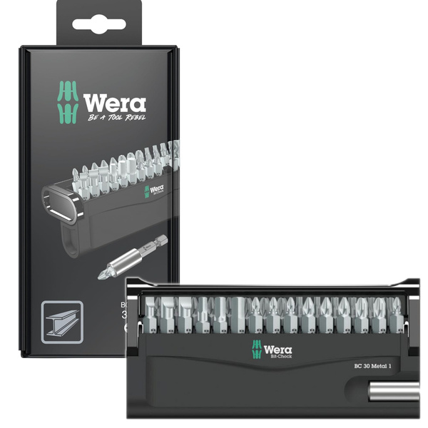 Zestaw bitów Wera Bit-Check 30 Metal 1 SB 05057440001