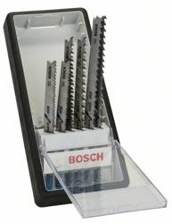 6-elem. zestaw brzeszczotów do wyrzynarki Robust Line Wood and Metal Progressor (uchwyt T) Bosch 2607010531