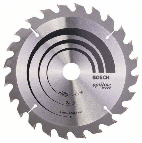 Tarcza pilarska Optiline Wood 235x30 Bosch 2608640725