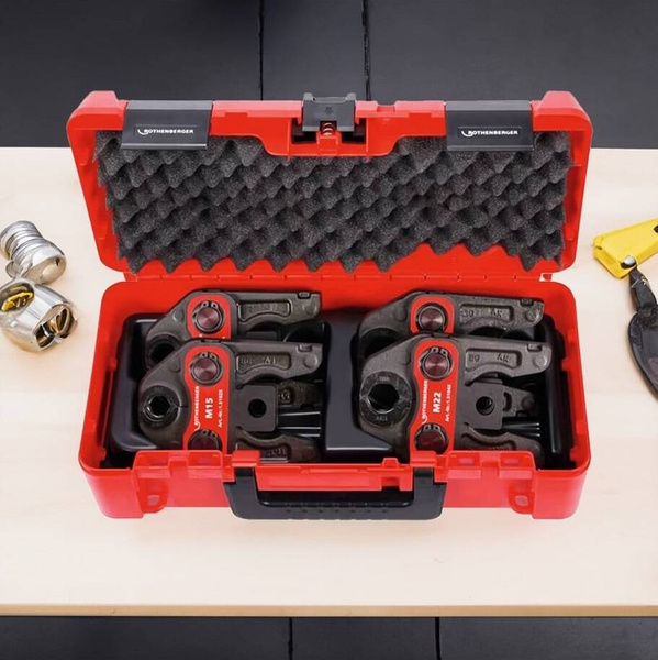 Zestaw szczęk zaciskowych Rothenberger Standard M 15/18/22/28 mm 15062X