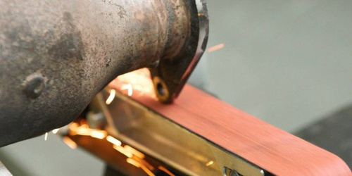 Przystawka w formie pilnika szerokiegona pasy bezkońcowe Glob System GS03-01