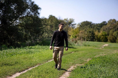 Spodnie robocze OUTDOOR, typu jogger, beżowe, NEO Tools 81-285-XXXL