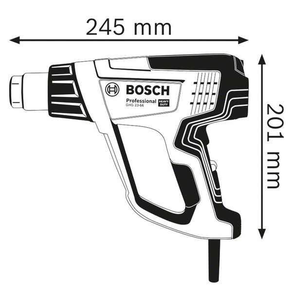 Opalarka Bosch GHG 23-66