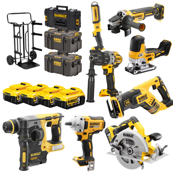 Zestaw elektronarzędzi DeWALT DCK856P4