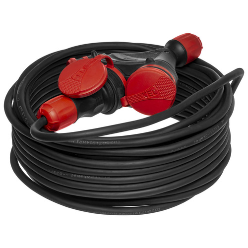 Przedłużacz trzygniazdowy Kel W-01196