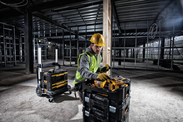 Otwarta walizka organizer do zestawów ToughCase DeWalt DT70716