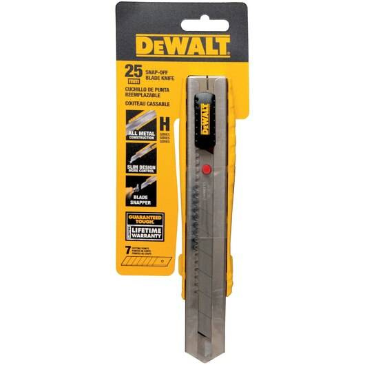 Nóż z ostrzem łamanym DeWALT DWHT10045-0