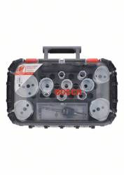 14-elem. uniwersalny zestaw pił otwornic z węglików spiekanych z technologią Endurance for Heavy Duty, 20–68/76 mm Bosch 2608594186
