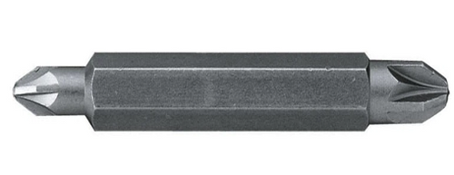 Końcówka podwójna PZ1 + PZ2 długa 1/4" (10 szt.) Stanley 1-68-786