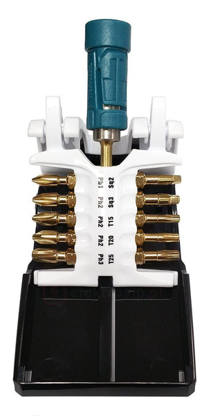 Zestaw bitów  z uchwytem magnetyczny Impact Gold B-62000 MAKITA