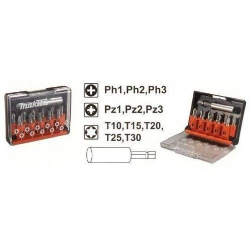 Makita D-31083 zestaw bitów + tulejka ( 12 szt )