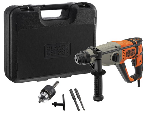 Młotowiertarka SDS+ 800W BEHS02K-QS Black&Decker + walizka