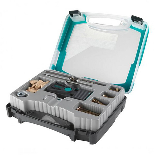 Zestaw do niewidocznych połączeń w drewnie Wolfcraft Undercover Jig WF4642000