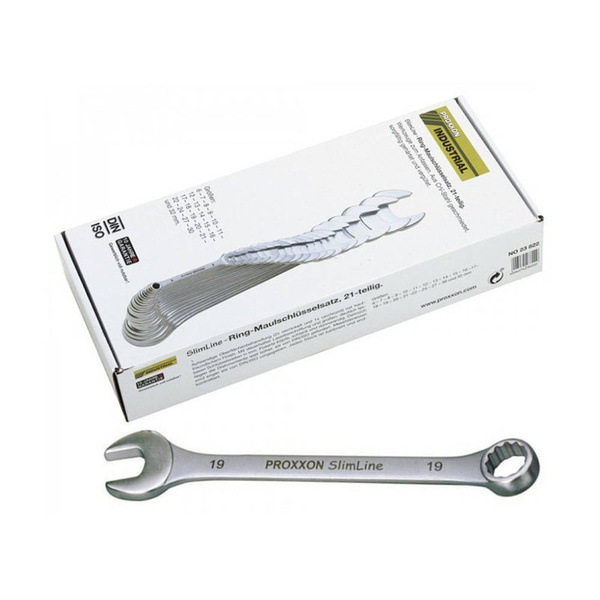Zestaw kluczy płasko-oczkowych Proxxon PR23822+FUTERAŁ