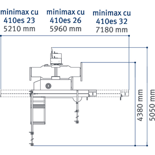 Maszyna wieloczynnościowa Holzkraft minimax cu 410es F 23 TERSA 5500555