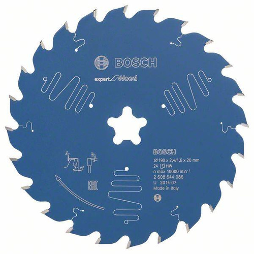Tarcza pilarska Expert for Wood 190x20 Bosch 2608644086