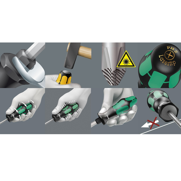 Zestaw wkrętaków uniwersalnych Wera 05051010001 - 12 elementów