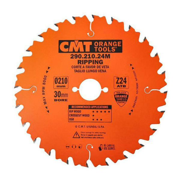 Piła tarczowa CMT 290.210.24M