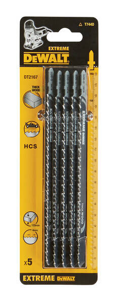 Zestaw 5 szt. brzeszczotów do drewna Dewalt DT2167-QZ