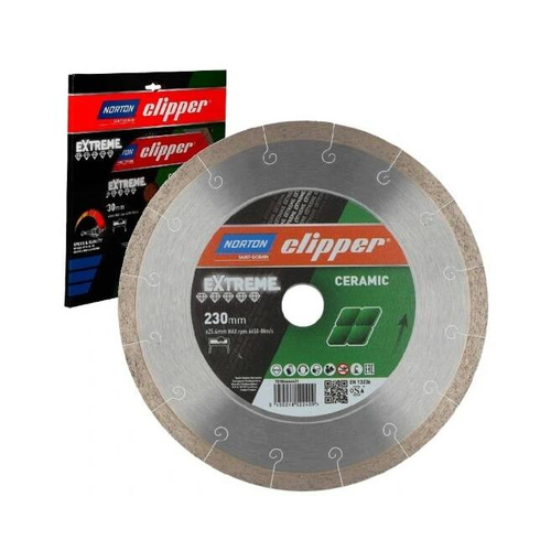 Tarcza diamentowa Norton Clipper EXTREME CERAMIC H9 230x25.4