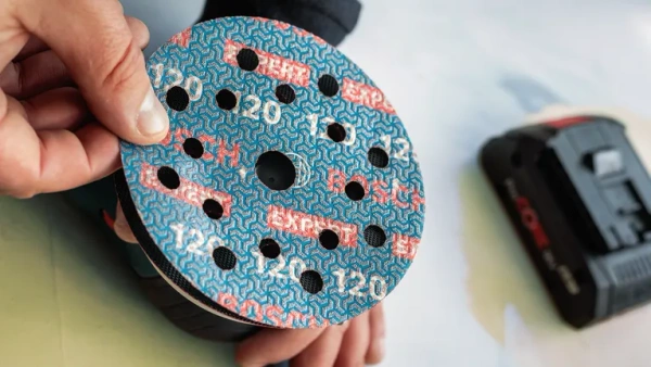 Zestaw 6 szt. krążków ściernych Bosch EXPERT O780 Foil 125 mm 2608902399