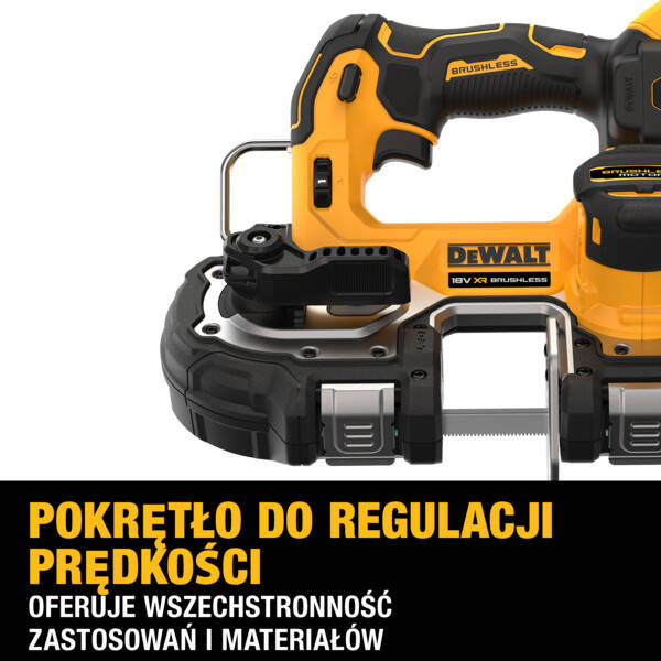 Pilarka taśmowa Dewalt DCS377E2T-QW