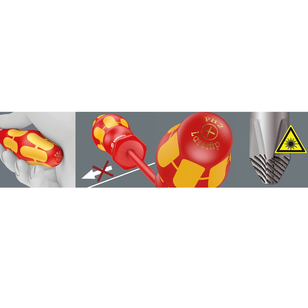 Zestaw wkrętaków Wera VDE Kraftform Seria 100 + próbnik napięcia 160 i/165 i/7 