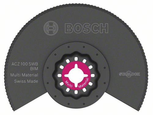 Segmentowy nóż ze szlifem falistym BIM ACZ 100 SWB Bosch 2608661693
