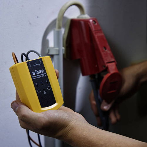 Miernik kolejności faz Wiha 45221