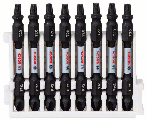 8-częściowy zestaw końcówek wkręcających Impact Control Bosch 2608522335