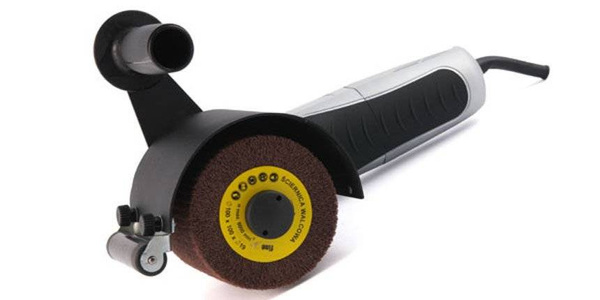 Przystawka do satynowania i matowienia powierzchni płaskich z rolką prowadzącą Glob System GS05-00