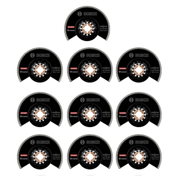 Brzeszczot do szlifierki wielofunkcyjnej do fug Bosch EXPERT ACZ 85 RD4 - zestaw 10 sztuk