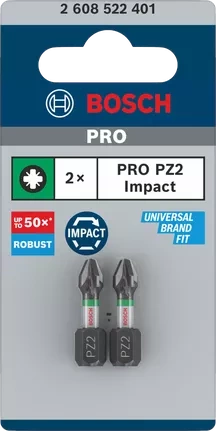 Bit udarowy PZ2 Bosch 2608522401