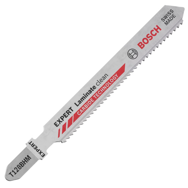 Zestaw 2 szt. brzeszczotów do wyrzynarki Bosch EXPERT Laminate clean T128BHM 2608901707