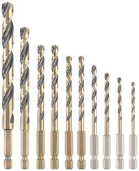 Zestaw 10 wierteł Black&Gold HEX Dewalt DT20620-QZ