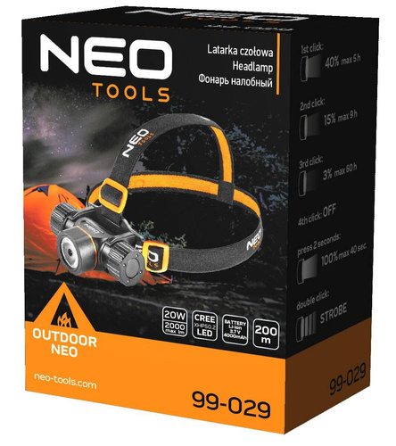 Latarka czołowa NEO Tools 99-029