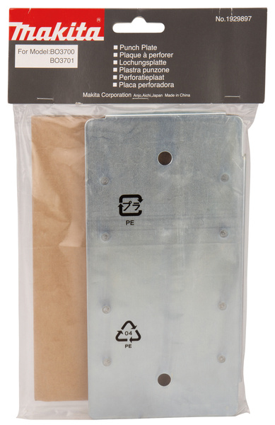 Płytka dziurkująca do szlifierki BO3700 Makita 192989-7