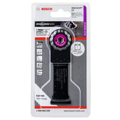 Brzeszczot do szlifierek wielofunkcyjnych Bosch MAII 32 APT - Bosch Carbide