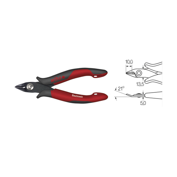 Szczypce boczne Electronic Wiha 27391