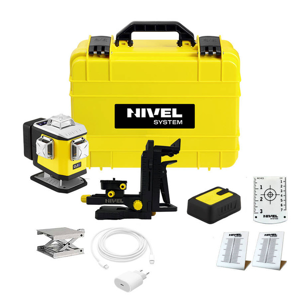 Laser krzyżowy fioletowy Nivel System CL5V