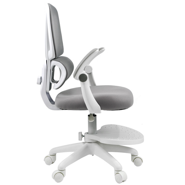 Fotel obrotowy Belivio OSKAR szary