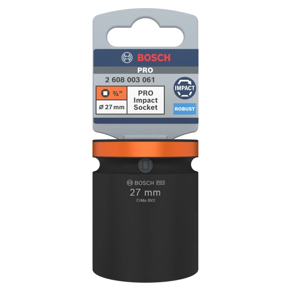 Nasadka udarowa 3/4" Bosch 2608003061 rozmiar 27 mm