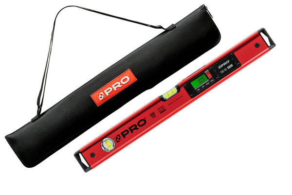 POZIOMNICA ELEKTRONICZNA PRO900 DIGITAL IP65 60cm (z pokrowcem)