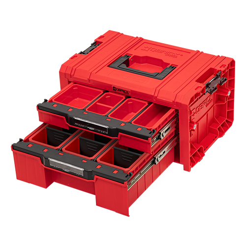 Skrzynia narzędziowa Qbrick System PRO Drawer 2 Toolbox 2.0 Expert RED Ultra HD Custom