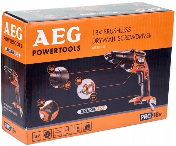 Wkrętarka do GK AEG BTS18BL-0 