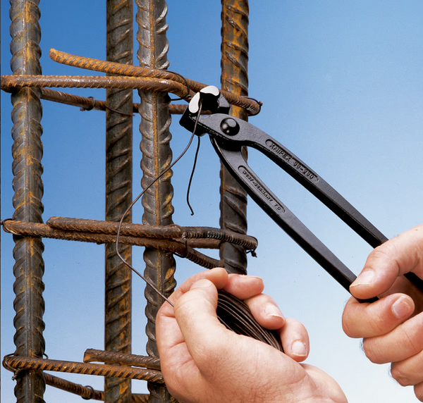 KNIPEX Obcęgi zbrojarskie do drutu zbrojeniowego i plecionek, 220mm