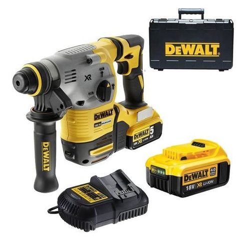 Akumulatorowa młotowiertarka SDS-Plus DCH283P2 DeWalt + 2 x akumulator + ładowarka + walizka